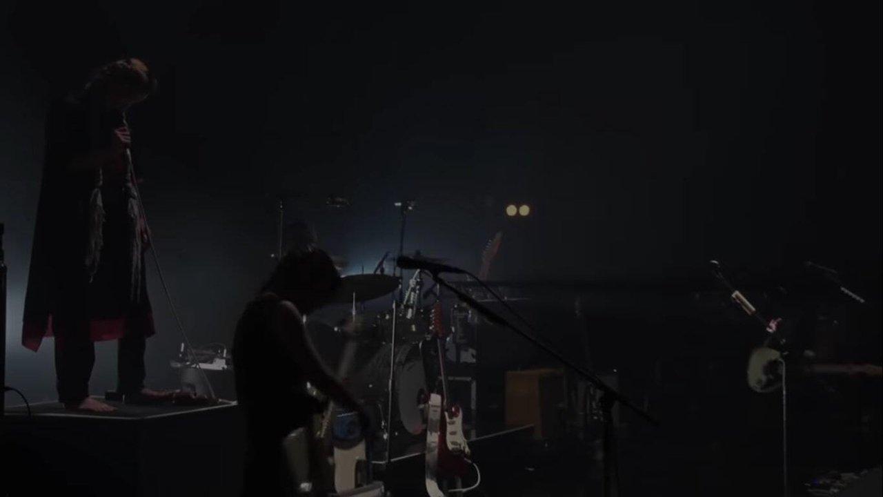 tricot Silent Show "HIMITSU" at Namba Hatch OSAKA on April 16,2021 backdrop