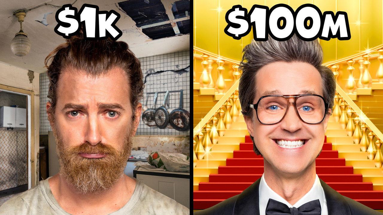 $1K vs. $100,000,000 House