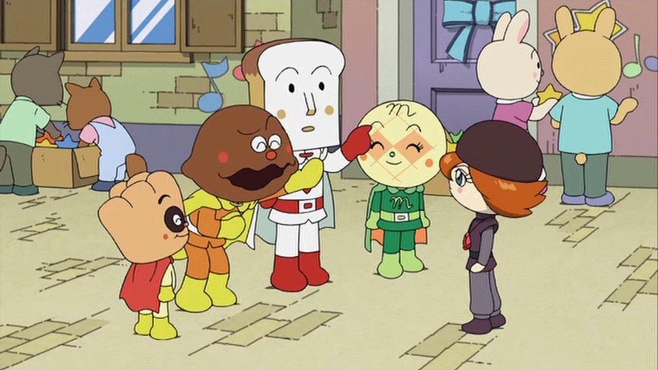 Anpanman: The Blacknose with Magical Song backdrop