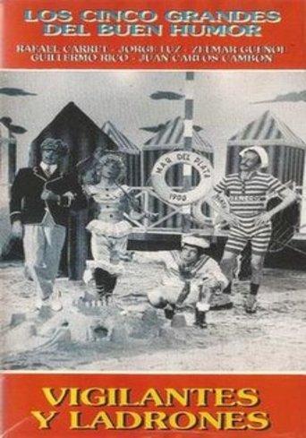 Vigilantes y ladrones film afişi