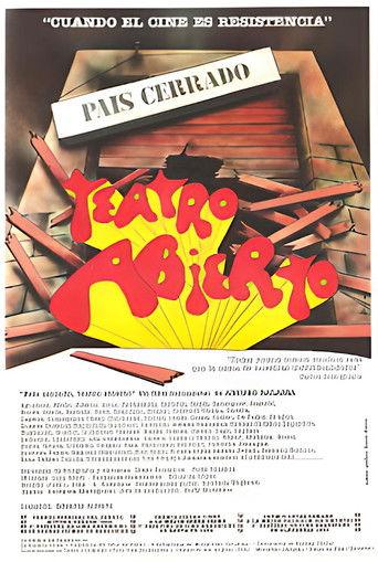 País cerrado, teatro abierto film afişi