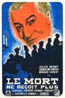 Le mort ne reçoit plus film afişi