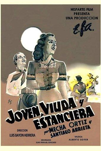 Joven, viuda y estanciera film afişi