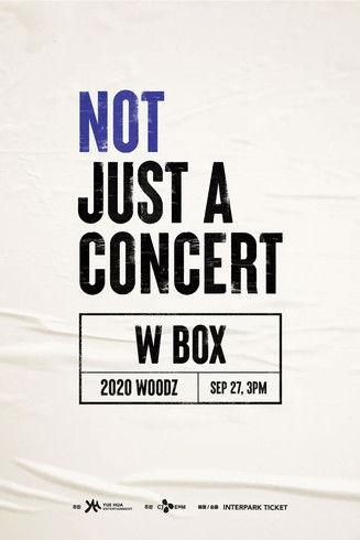 2020 WOODZ : NOT JUST A CONCERT – W BOX film afişi