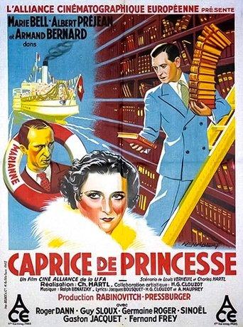 Caprice de princesse film afişi