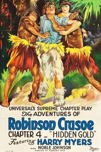 The Adventures of Robinson Crusoe film afişi