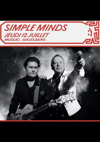 Simple Minds - Musilac 2018 film afişi