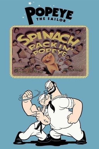 Spinach Packin' Popeye film afişi