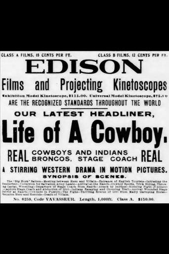 The Life of a Cowboy film afişi