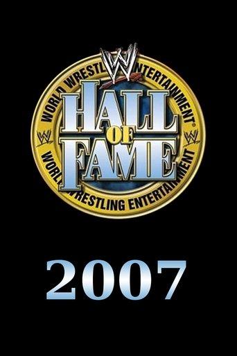 WWE Hall of Fame 2007 film afişi