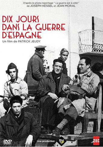 Dix Jours dans la guerre d'Espagne film afişi