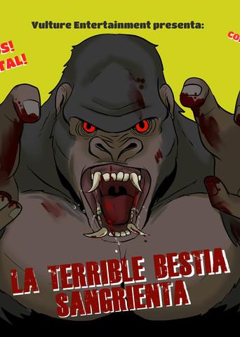 La terrible bestia sangrienta film afişi