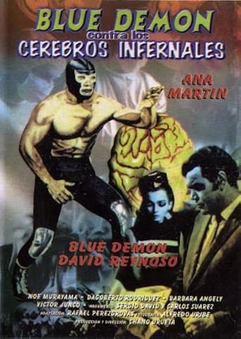 Blue Demon vs. the Infernal Brains film afişi