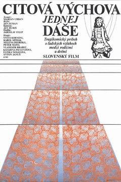 Citová výchova jednej Dáše film afişi