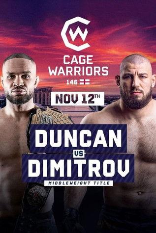 Cage Warriors 146: Manchester film afişi