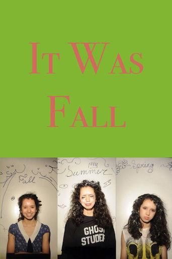 It Was Fall film afişi