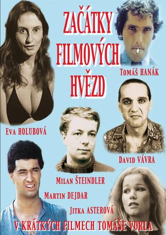 Začátky filmových hvězd film afişi