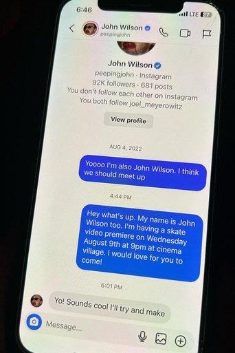 Johnny's Vid film afişi