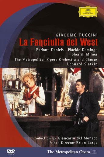 La Fanciulla del West film afişi