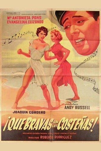 ¡Qué bravas son las costeñas! film afişi