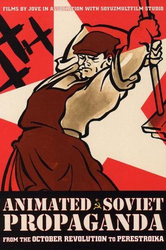 Animated Soviet Propaganda film afişi