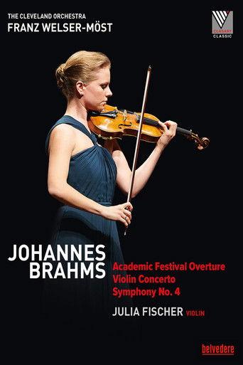 Johannes Brahms - Violin Concerto Symphony No. 4 (Julia Fischer) film afişi