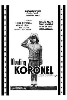 Munting Koronel film afişi