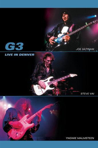 G3: Live in Denver film afişi