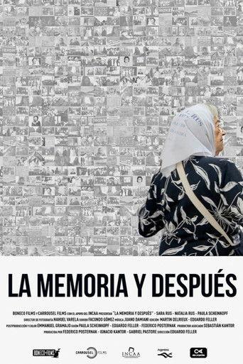La memoria y después film afişi