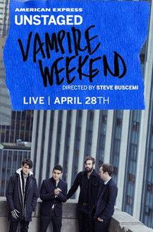 AMEX Unstaged Presents: Vampire Weekend film afişi