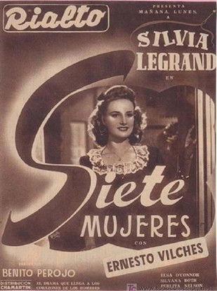 Siete mujeres film afişi