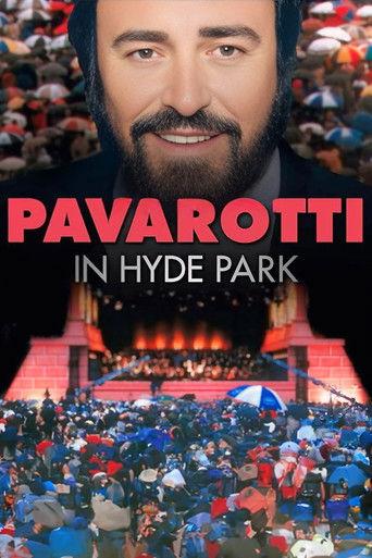 Pavarotti in Hyde Park film afişi