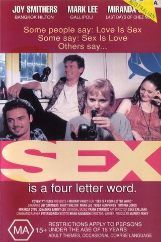 Sex Is a Four Letter Word film afişi