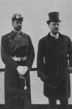 Arrival of Prince Henry (of Prussia) and President Roosevelt at Shooter's Island film afişi