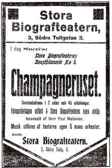 Champagneruset film afişi