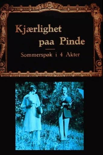 Kjærlighet på pinde film afişi