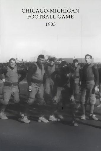 Chicago-Michigan Football Game film afişi