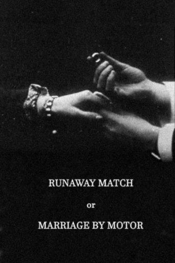 The Runaway Match, or Marriage by Motor film afişi