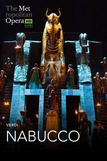 The Metropolitan Opera: Nabucco film afişi