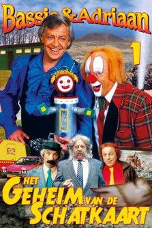 Bassie & Adriaan Het geheim Van De Schatkaart Deel 1 film afişi