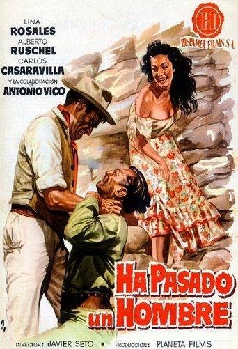 Ha pasado un hombre film afişi