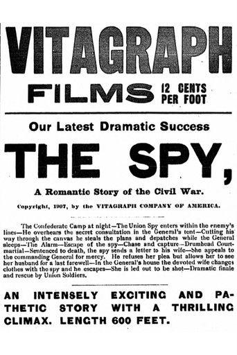 The Spy: A Romantic Story of the Civil War film afişi