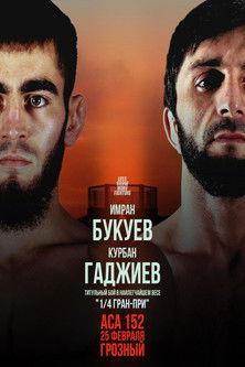 ACA 152: Bukuev vs. Gadzhiev film afişi