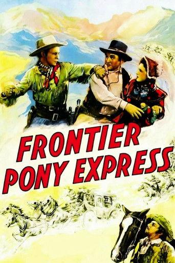 Frontier Pony Express film afişi