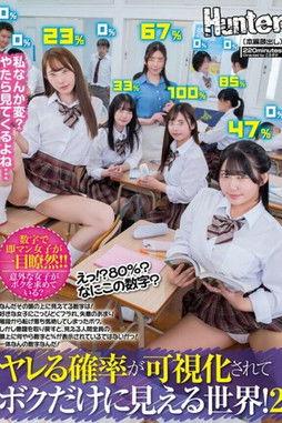 えっ！？80％？なにこの数字？ヤレる確率が可視化されてボクだけに見える世界！2 なんだその頭の上に見えてる数字は！ film afişi