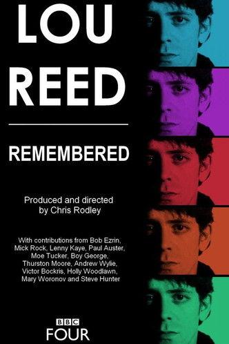 Lou Reed - Remembered film afişi