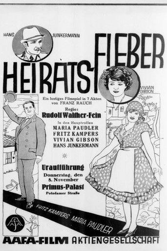 Heiratsfieber film afişi