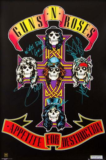 Guns N' Roses - Appetite for Destruction film afişi