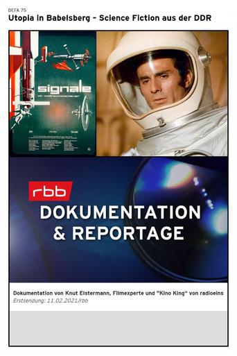 Utopia in Babelsberg - Science Fiction aus der DDR film afişi