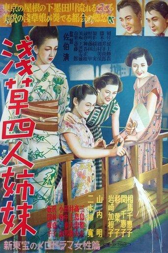 Four Asakusa Sisters film afişi